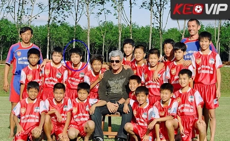 Nguyễn Công Phượng thời còn thi đấu tại Học viện HAGL – Arsenal JMG